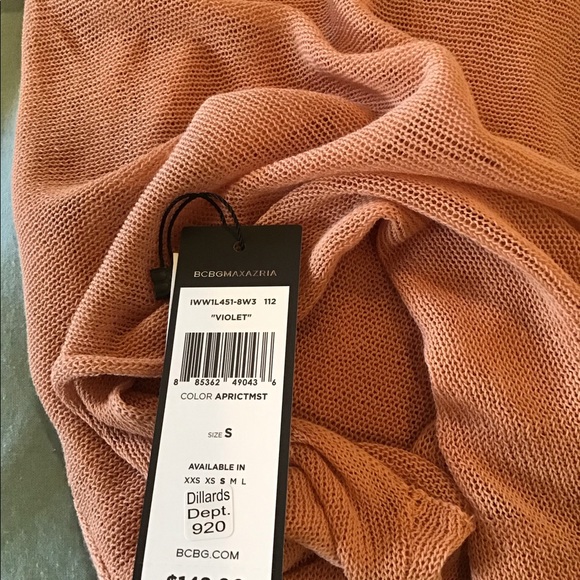 BCBGMaxArzia Violet sweater Size Small - Picture 3 of 3